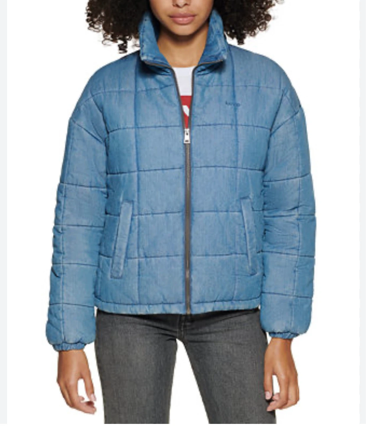 Levi Strauss & Co. Denim Puffer Jacket