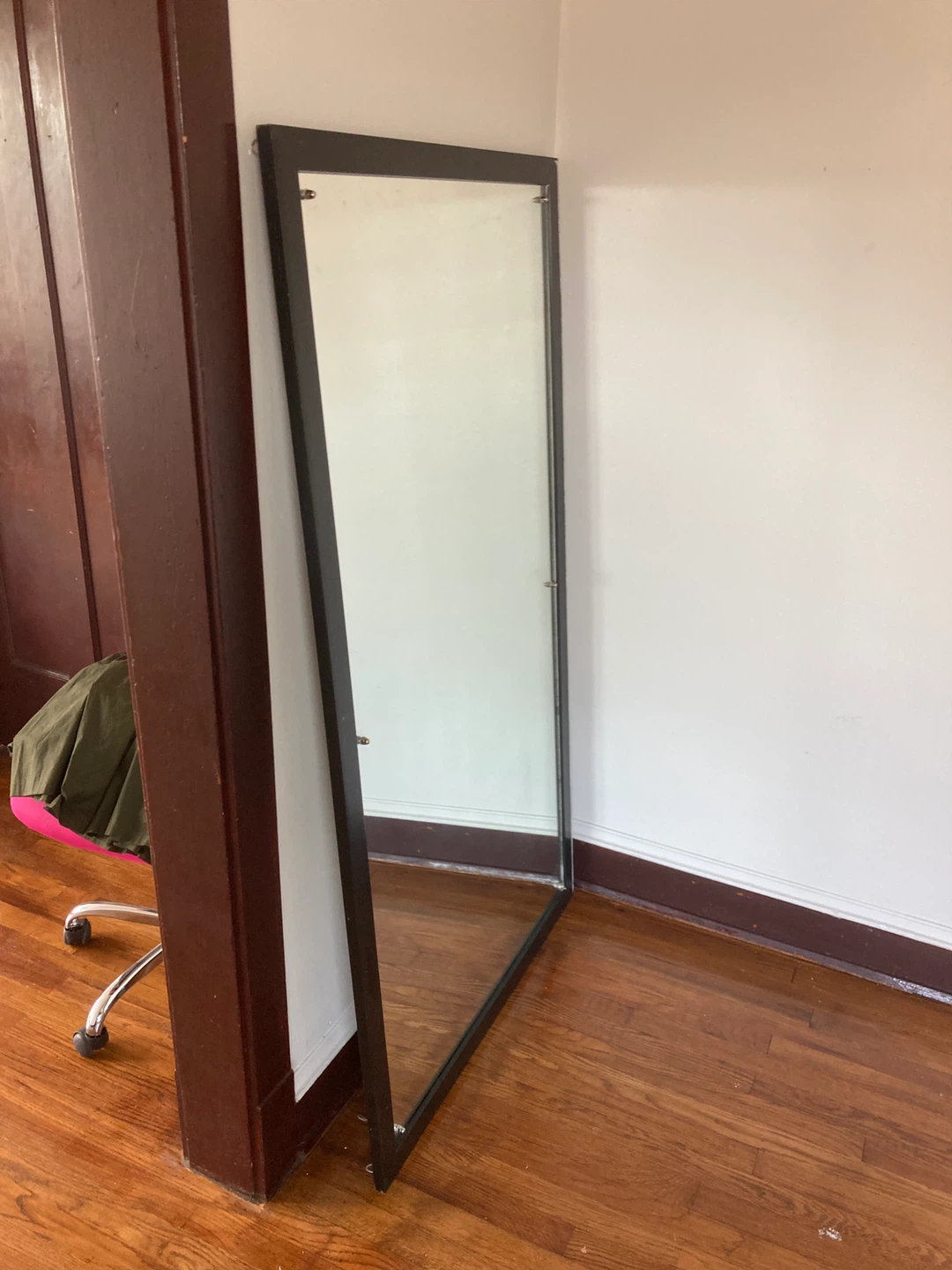 Full Length Mirror with Black Frame - photo 4