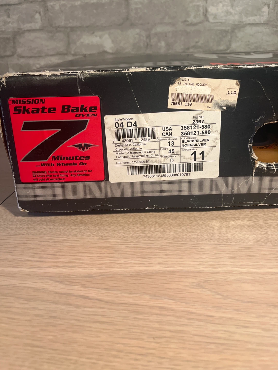 Mission D4 Inline Hockey Skates - photo 5