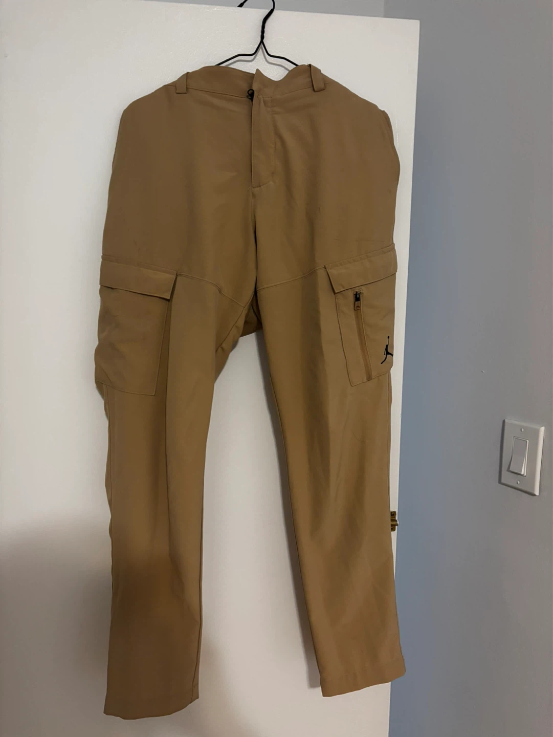 Jordan Cargo Pants Tan. Size 34