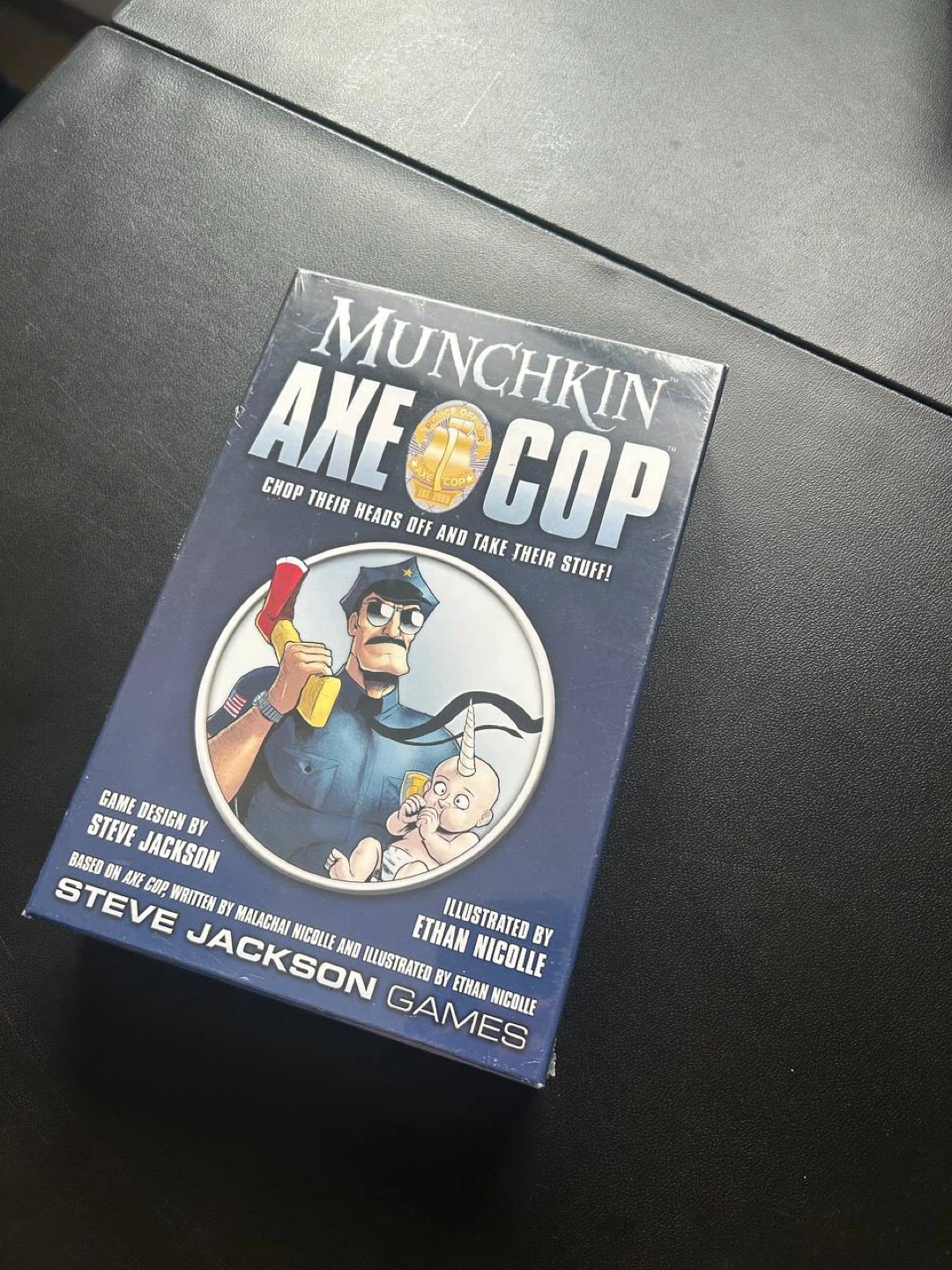 Munchkin original + Munchkin Axe Cop Board game New sealed - photo 3