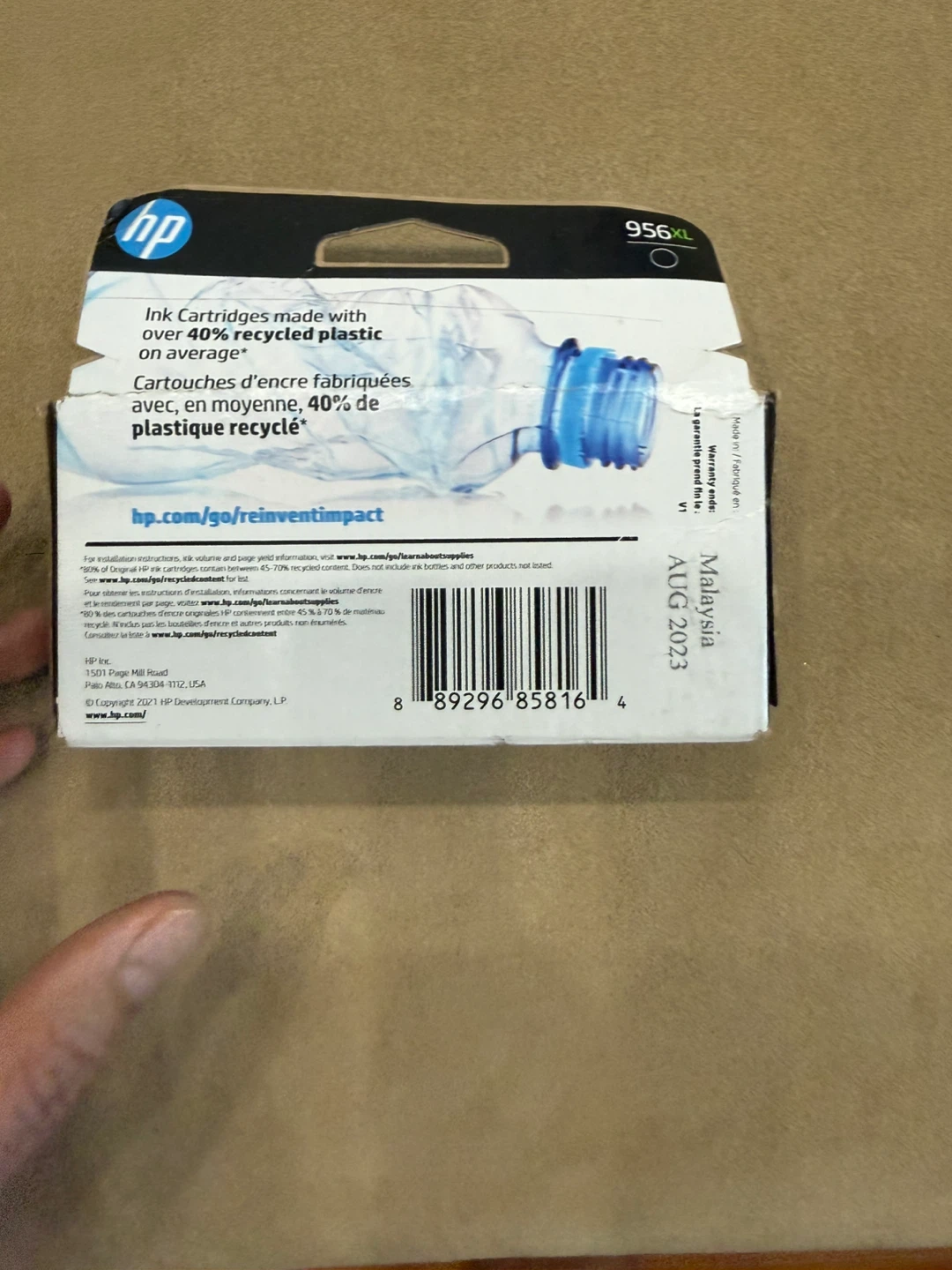 HP 956XL Black Original Ink Cartridge - photo 3
