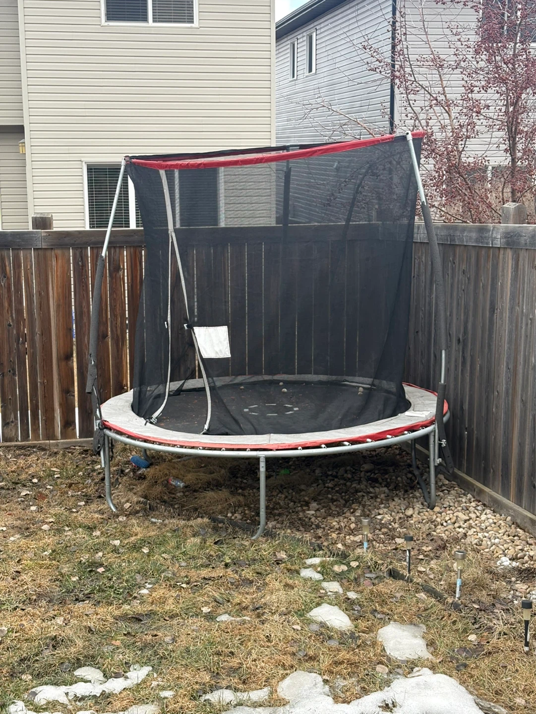 Trampoline with Safety Enclosure