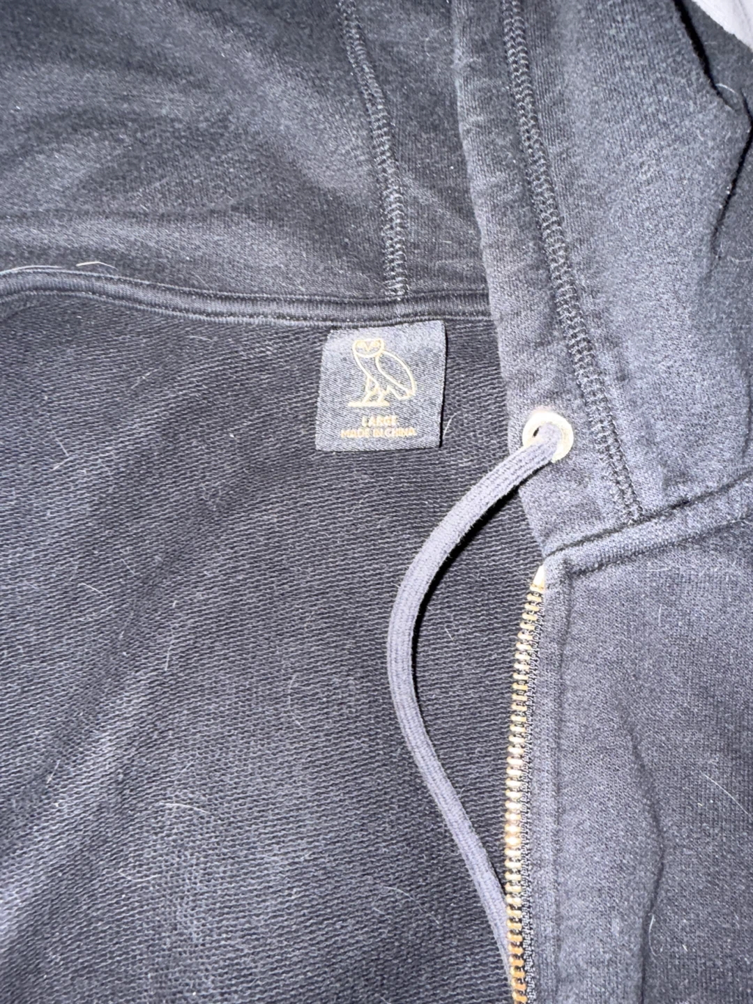 OVO Zip-Up Hoodie - Black - photo 3