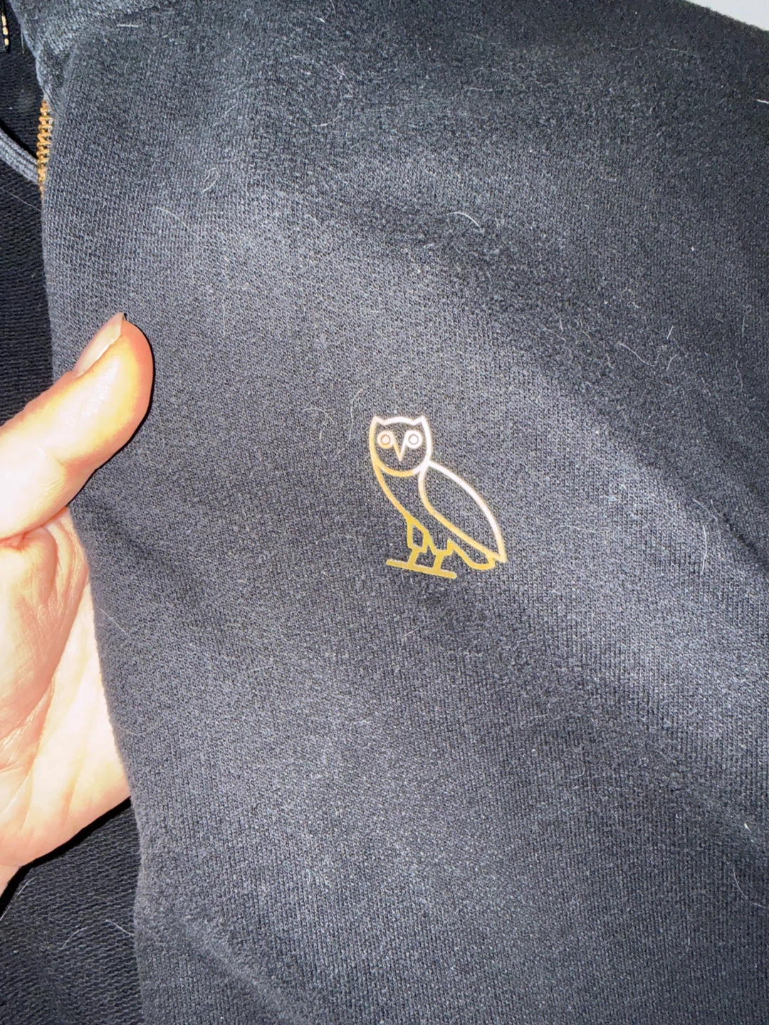 OVO Zip-Up Hoodie - Black - photo 2