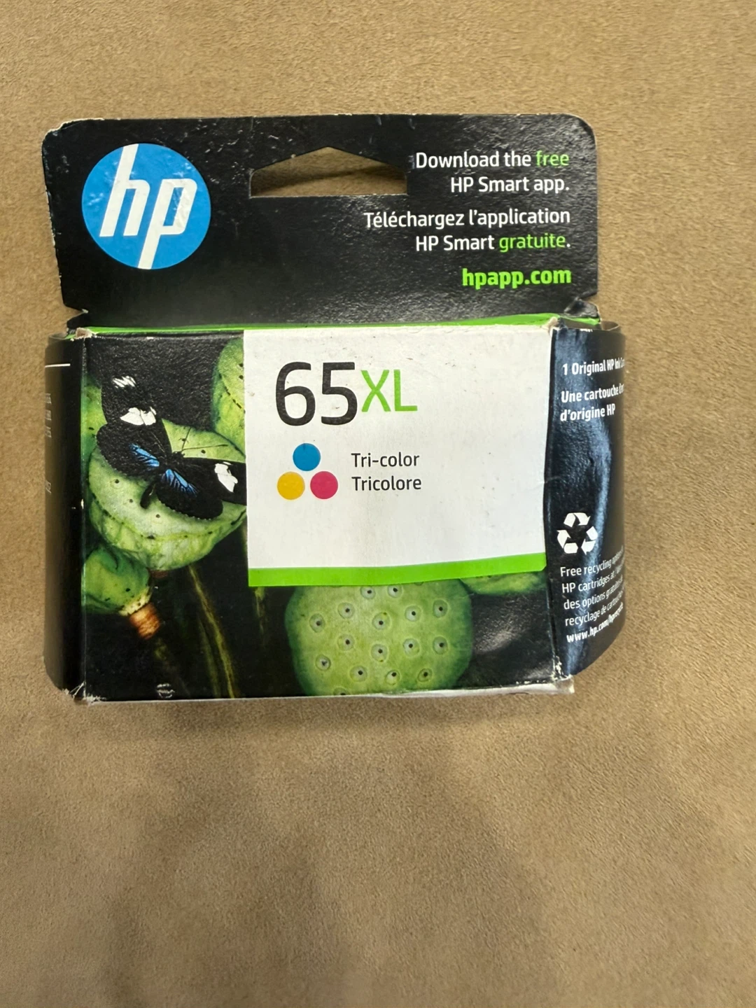 HP 65XL Tri-color Original Ink Cartridge