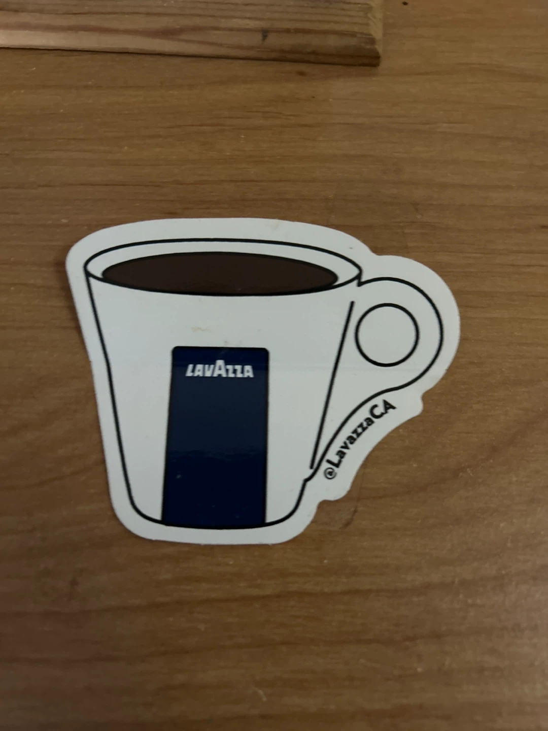 Lavazza Coffee Cup Sticker