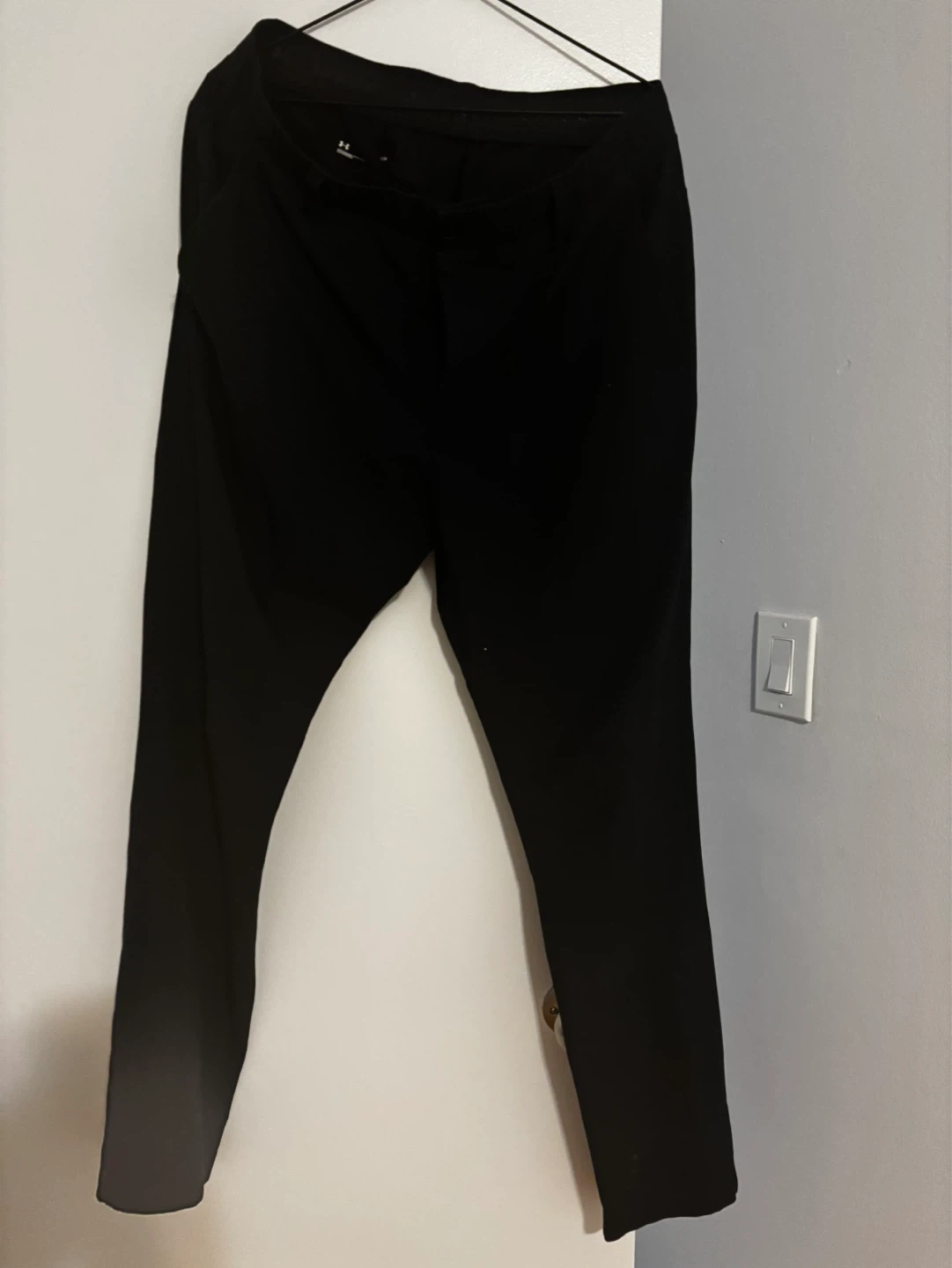 Under Armour Black Athletic Pants. Golf