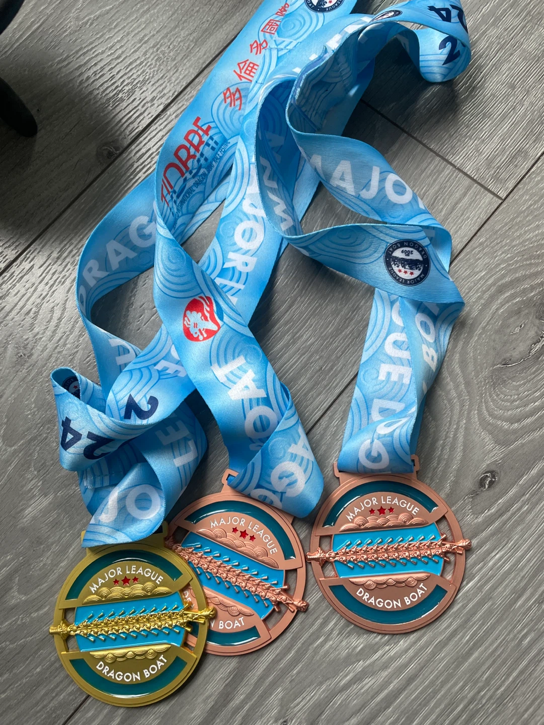 Major League Dragon Boat Race Medals
