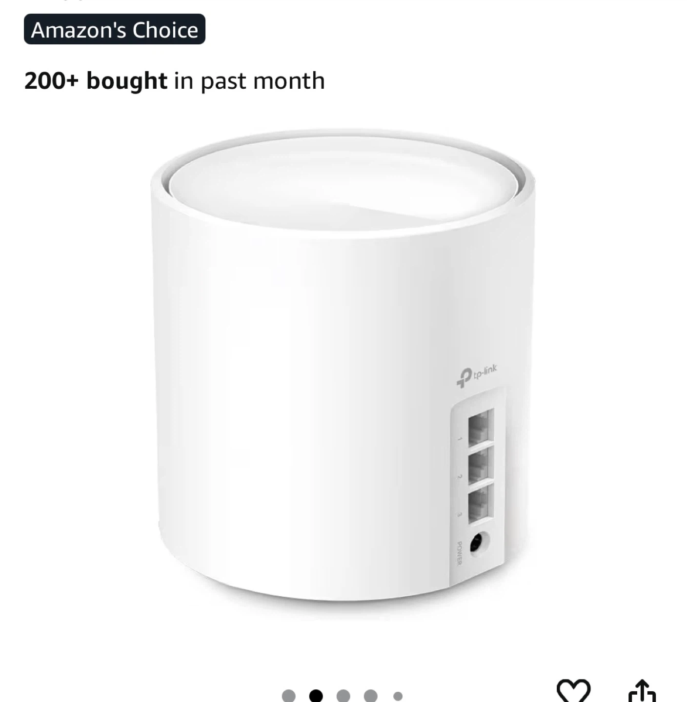 TP-Link Deco X50 AX3000 Whole-Home Mesh Wi-Fi 6 System (2-Pack) - photo 5
