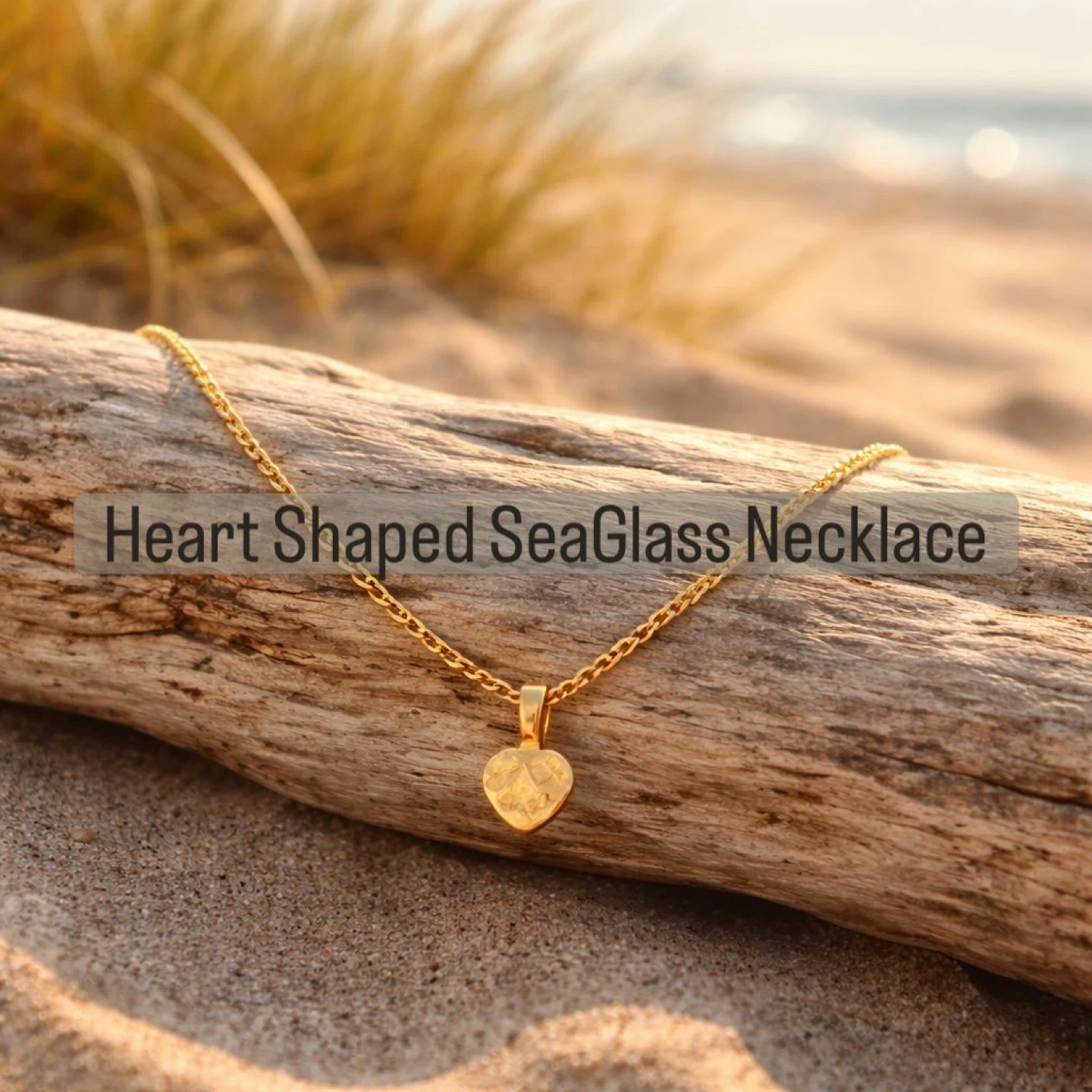 SeaGlass & Precious Stone Necklaces- $10ea - photo 3
