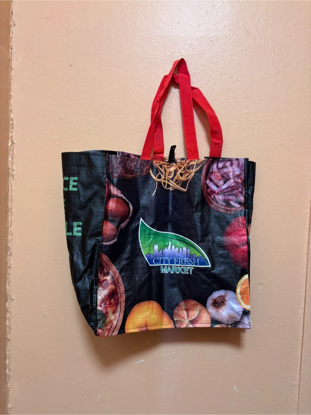 City Fresh Market Reusable Grocery Bag