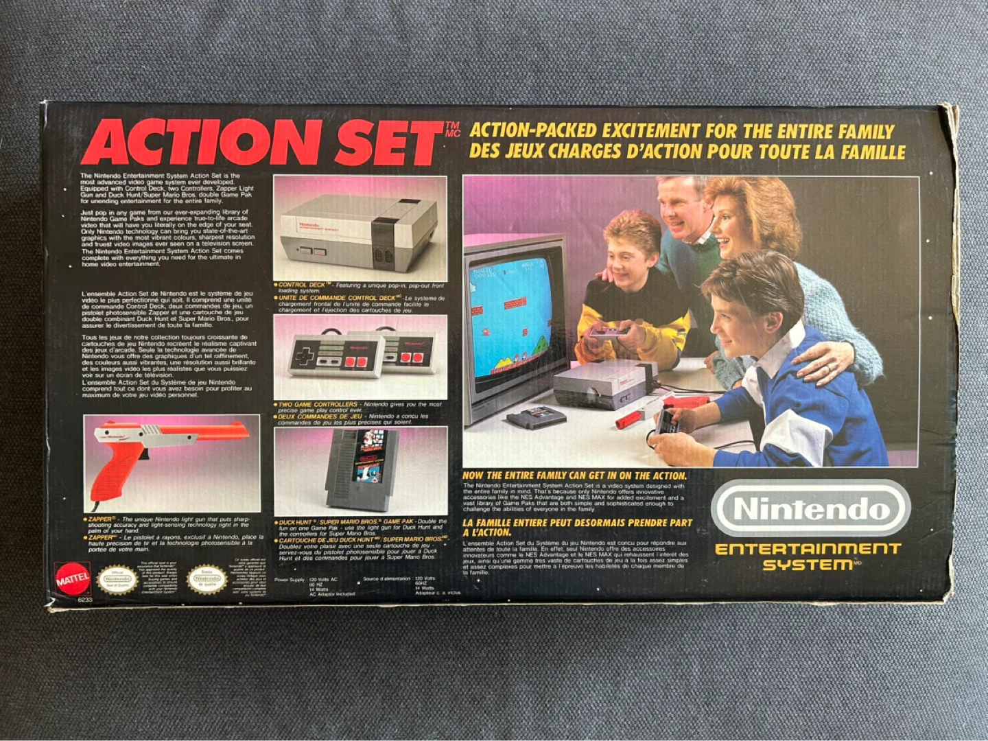 Nintendo Entertainment System Action Set w manuals (new 72 pin) - photo 3
