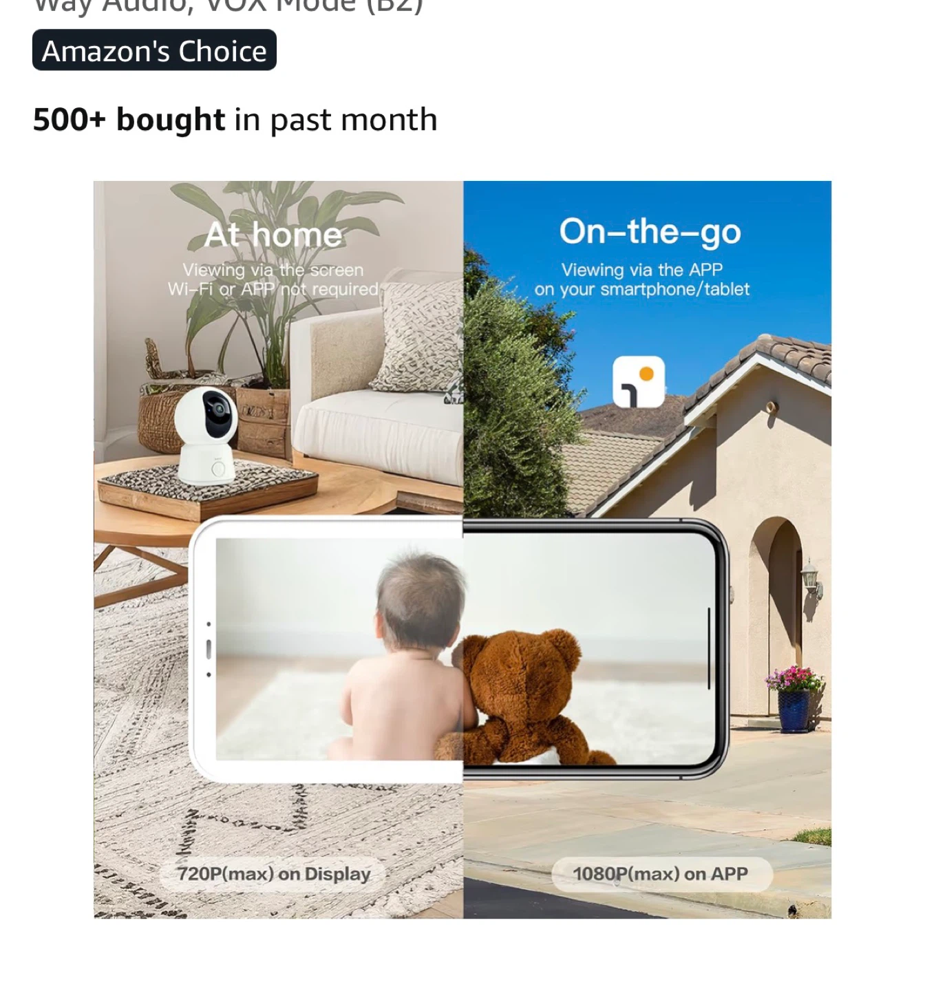 Arenti Baby WiFi Monitor and Camera with 5-Inch screen - photo 5