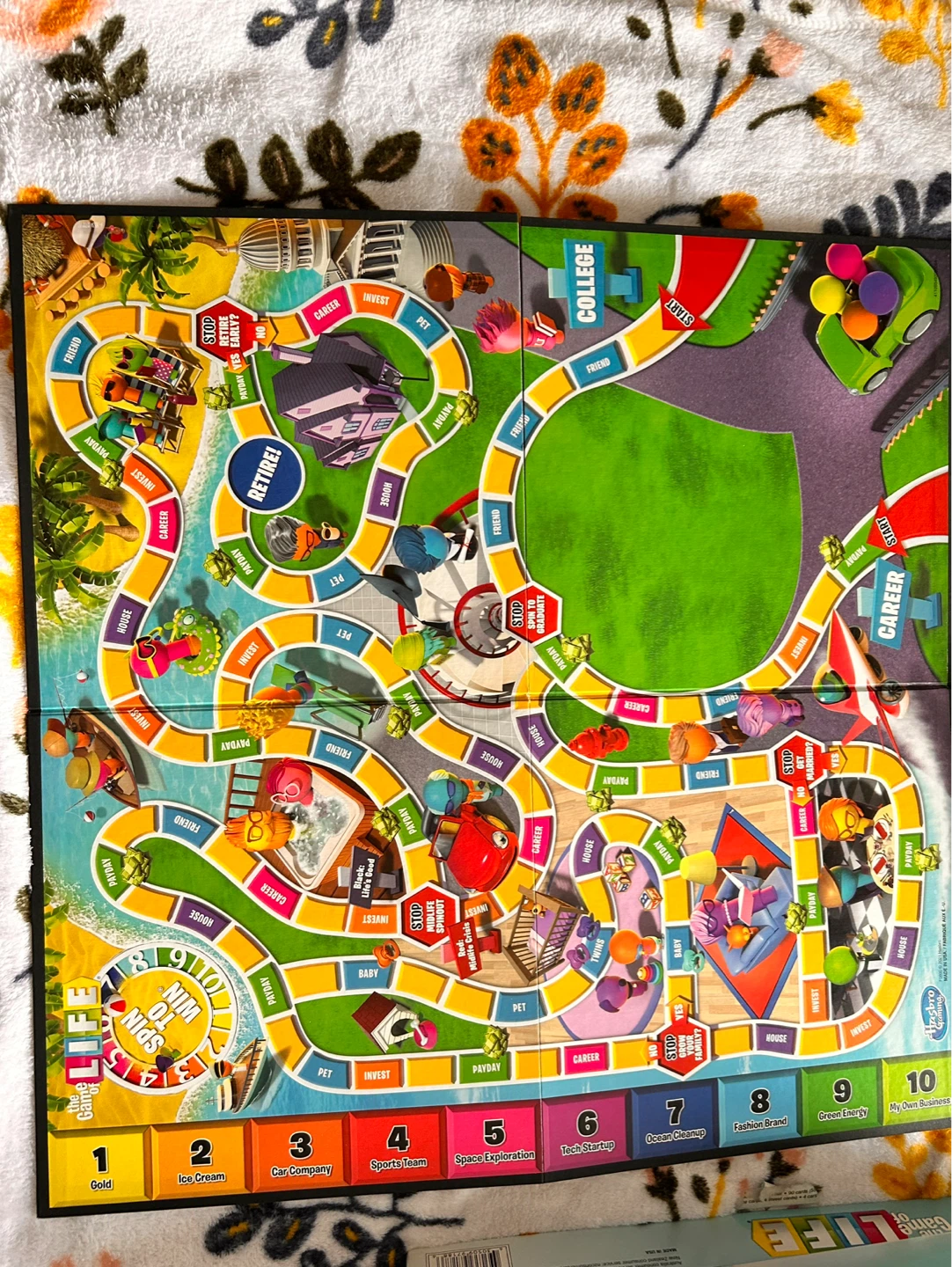 The Game of Life Board Game - photo 3