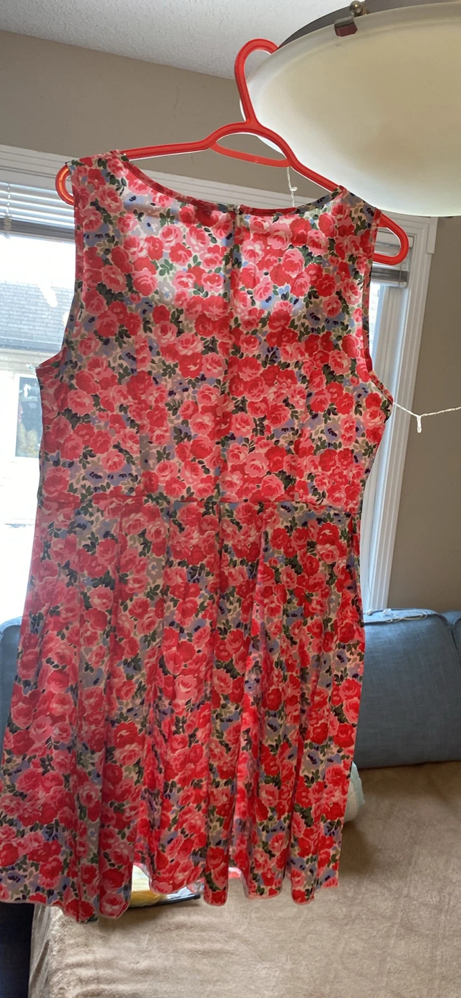 SHEIN Floral Square Neck Dress - photo 2