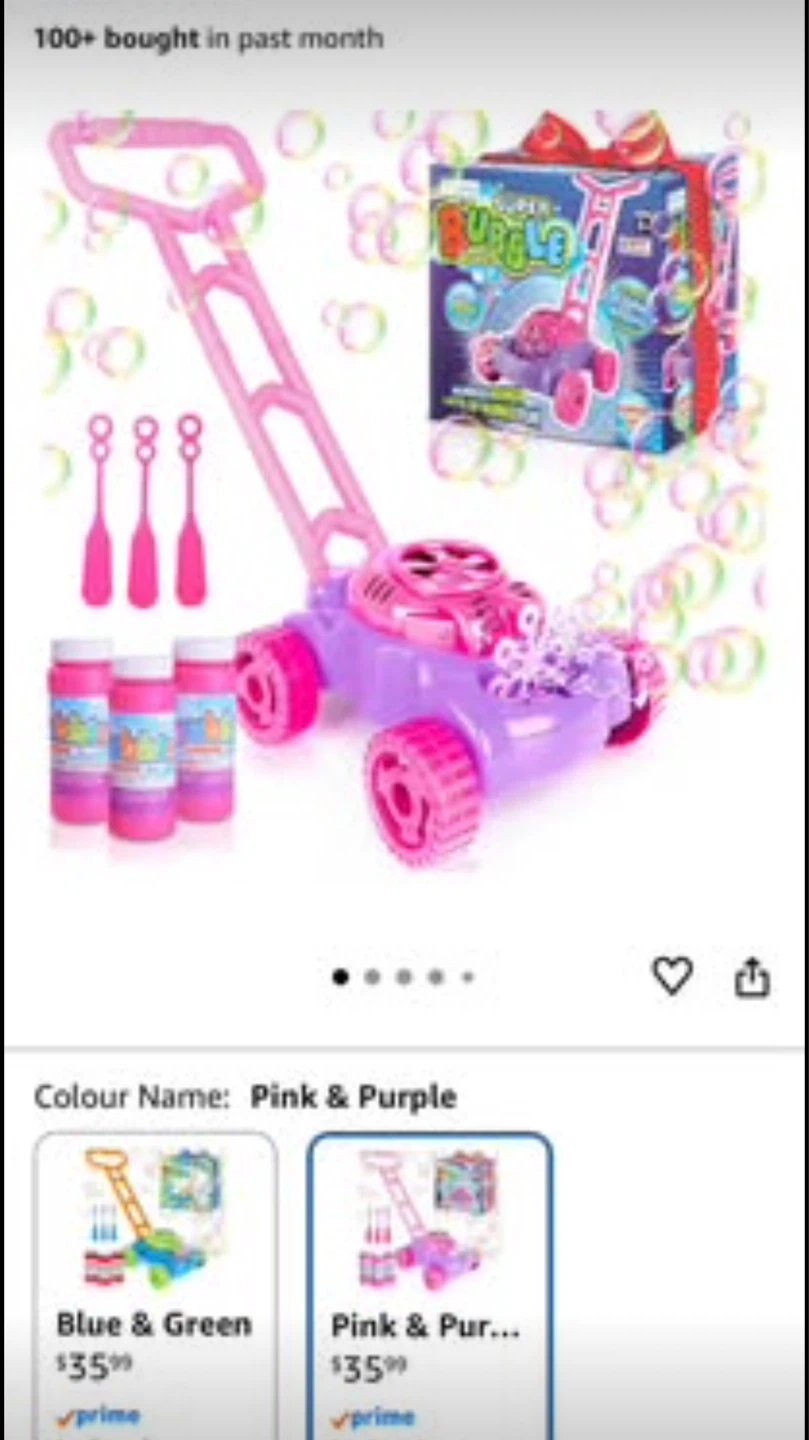 Brand New: Bubble Lawn Mower