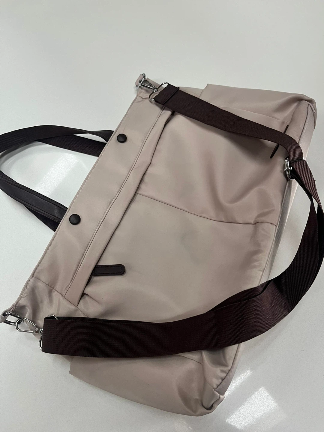 Light Nylon Tote Bag with Adjustable Strap - photo 4