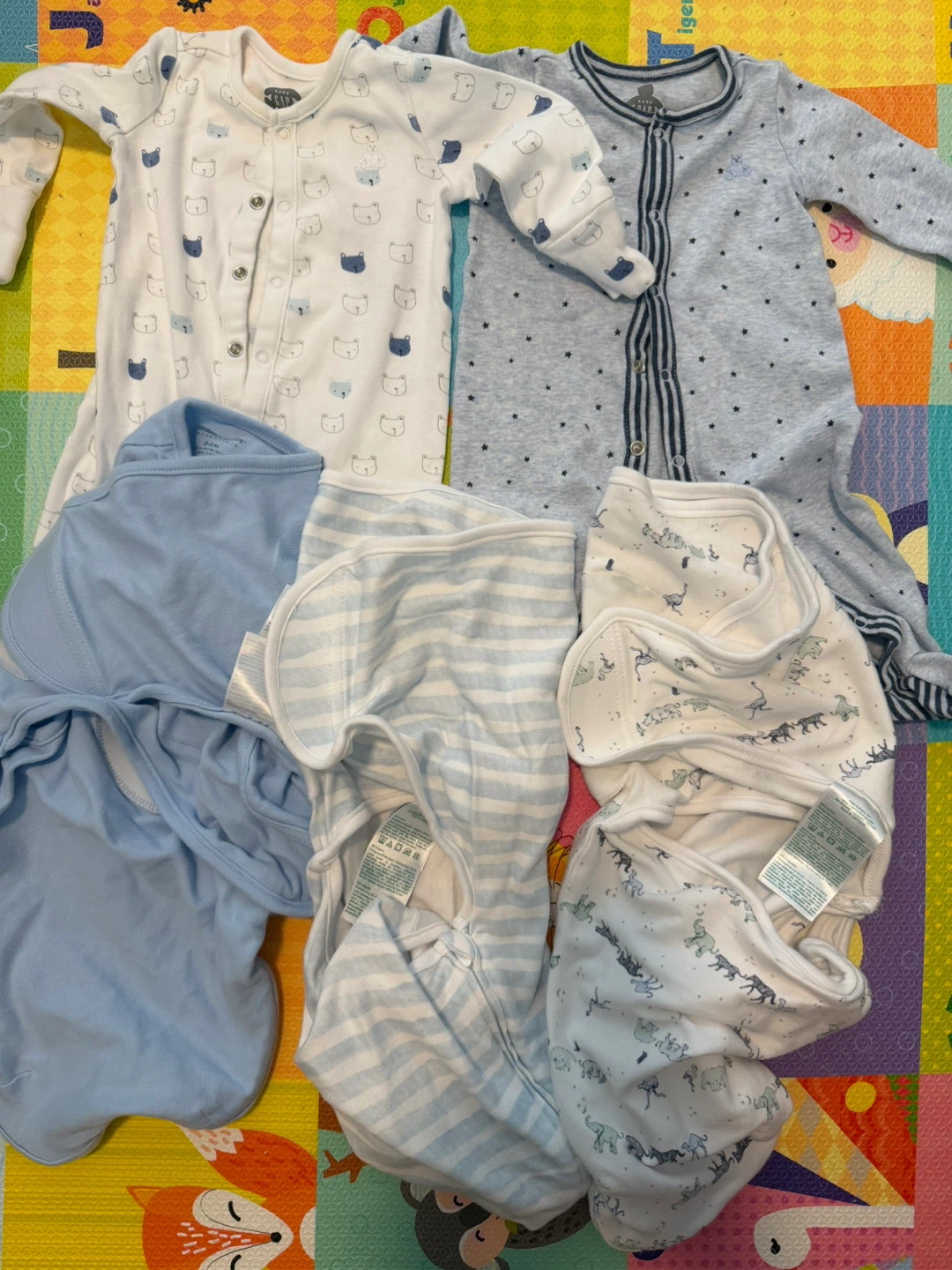 Baby Sleepers and Swaddles Bundle