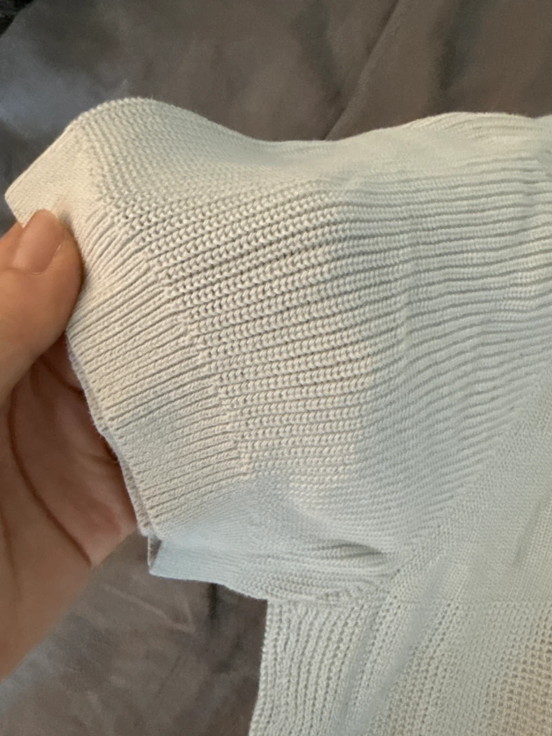 Club Monaco Short Sleeve Sweater - Cream - photo 3