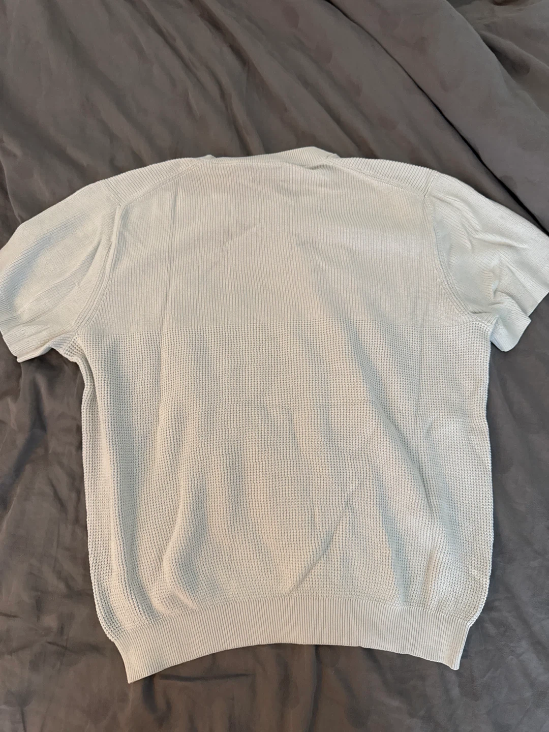 Club Monaco Short Sleeve Sweater - Cream - photo 4