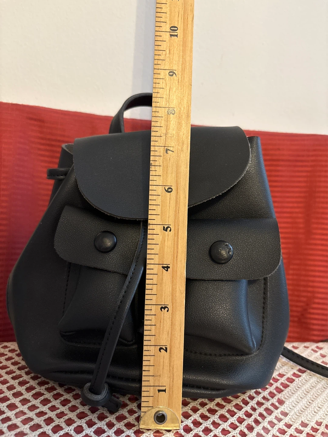 Black Mini Backpack - photo 4