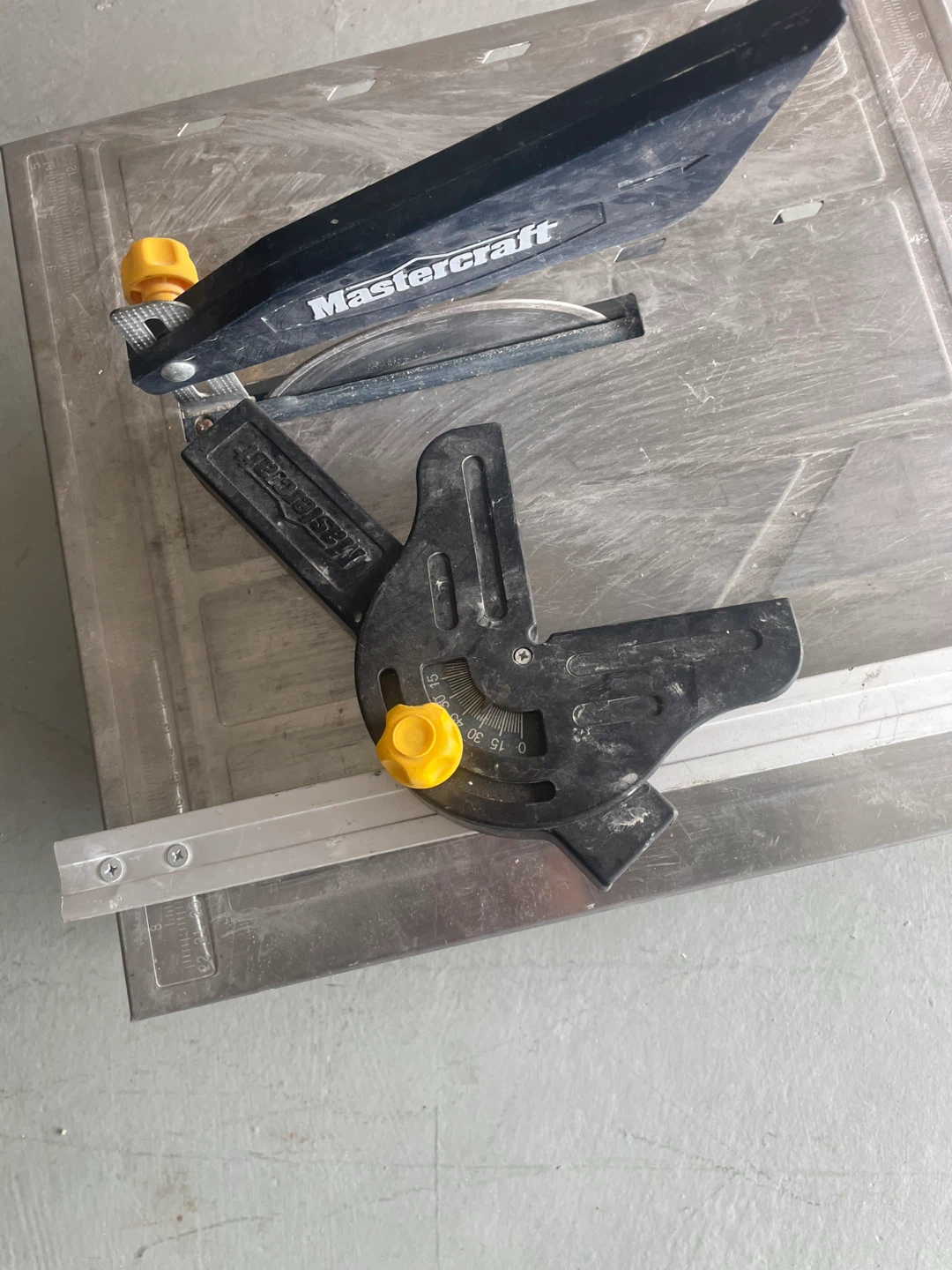 Mastercraft Wet Tile Saw - photo 3