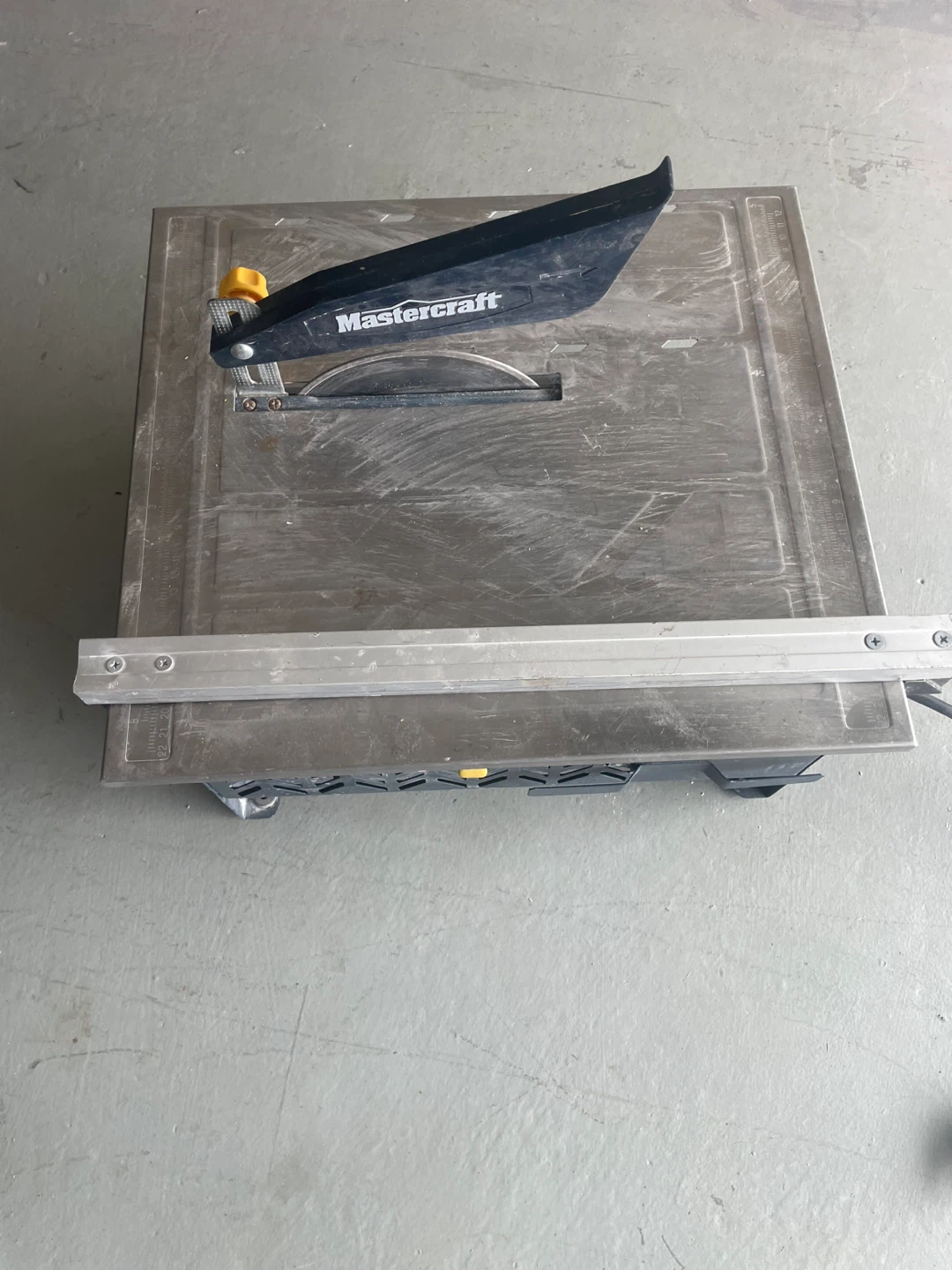 Mastercraft Wet Tile Saw - photo 2