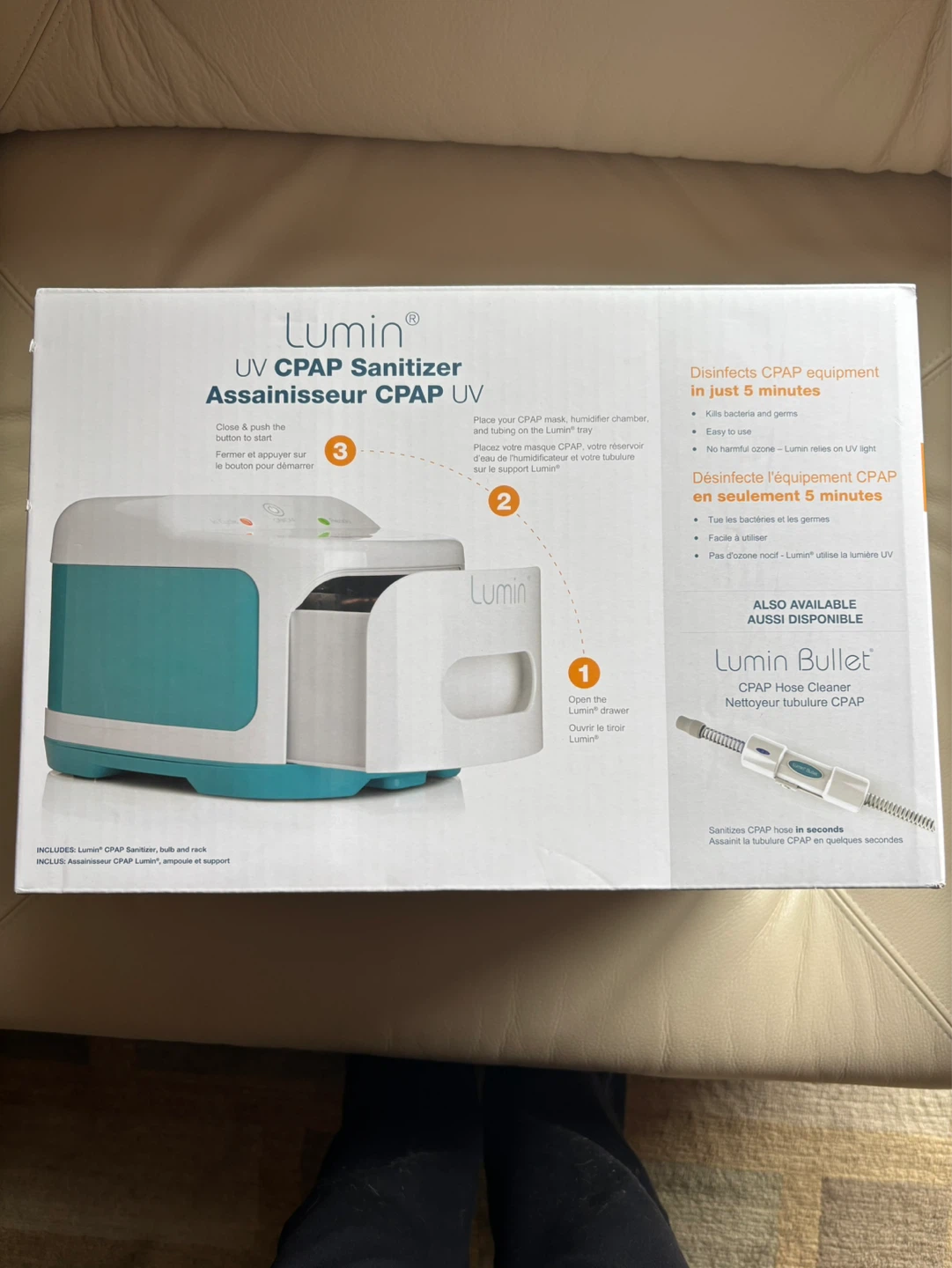 Lumin UV CPAP Sanitizer