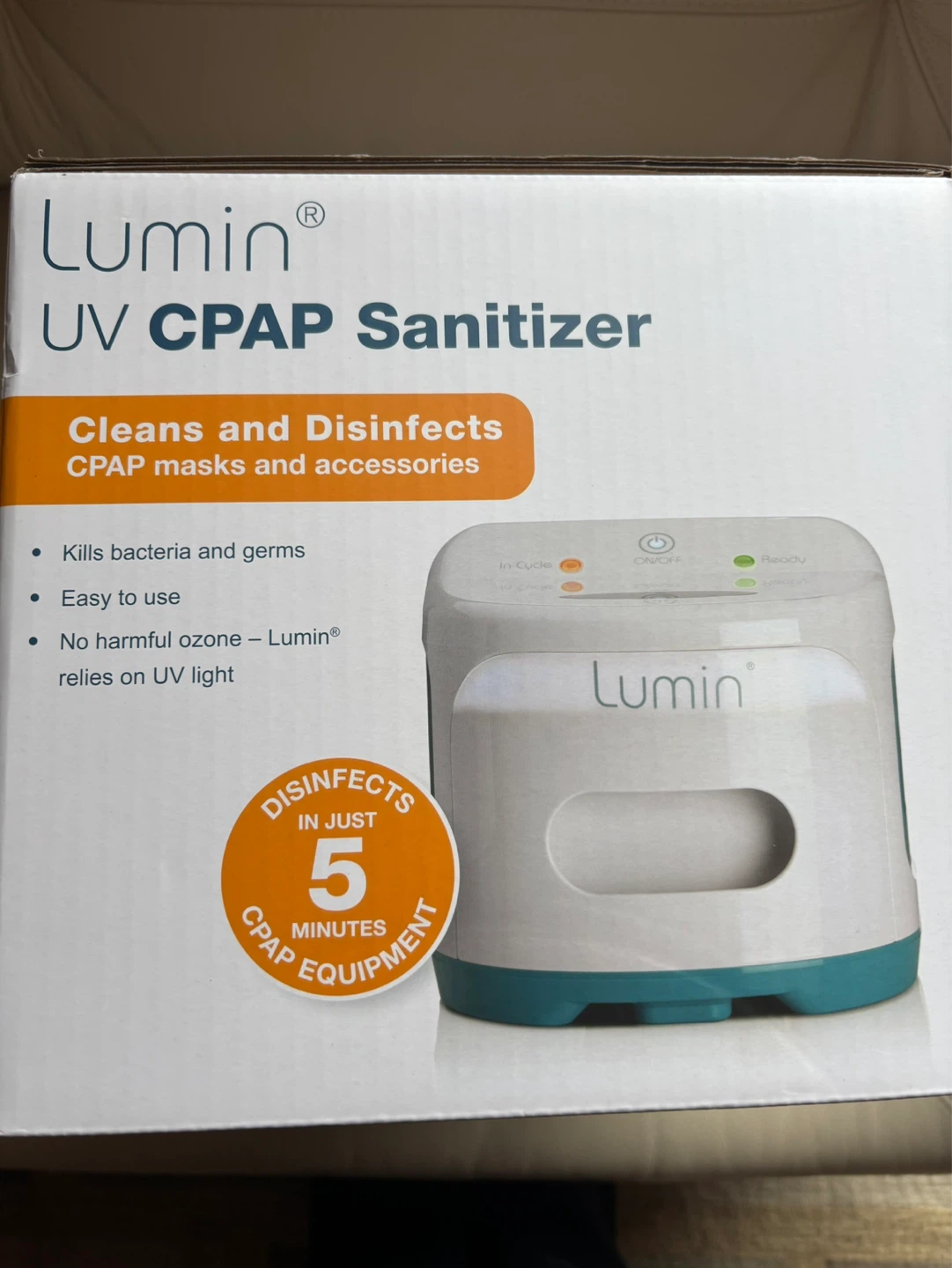 Lumin UV CPAP Sanitizer - photo 4
