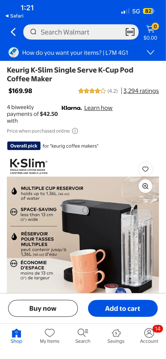 Keurig K-Slim – Brand New (No Box) – Slim Design, Huge Savings - photo 4