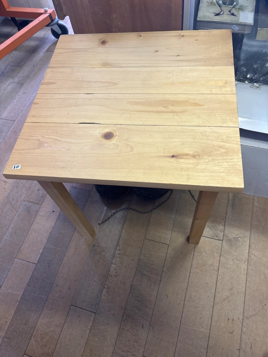 Small Wooden Side Table