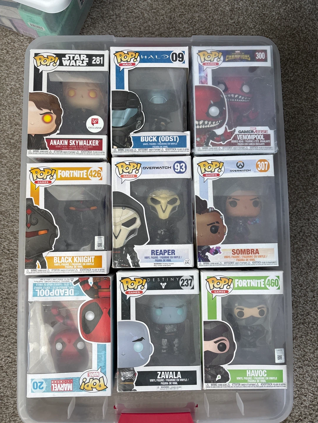 Funko Pop! Vinyl Figures - Assorted Games & Movies