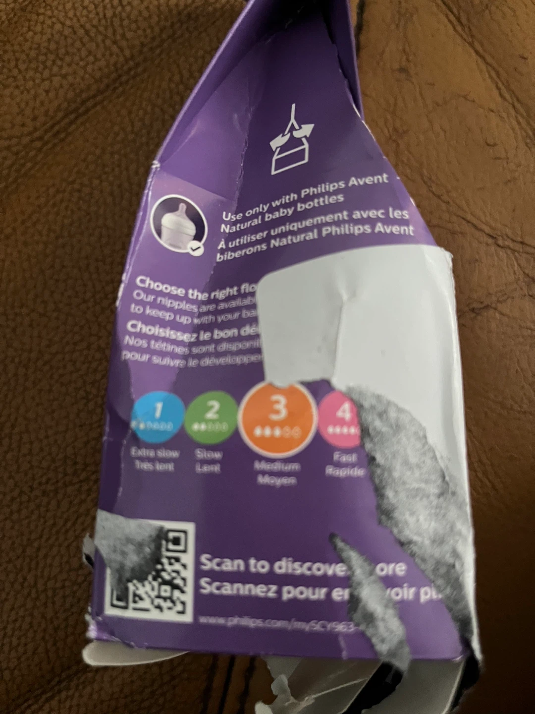 Philips Avent Natural Nipple Size 3 Medium Flow - photo 3