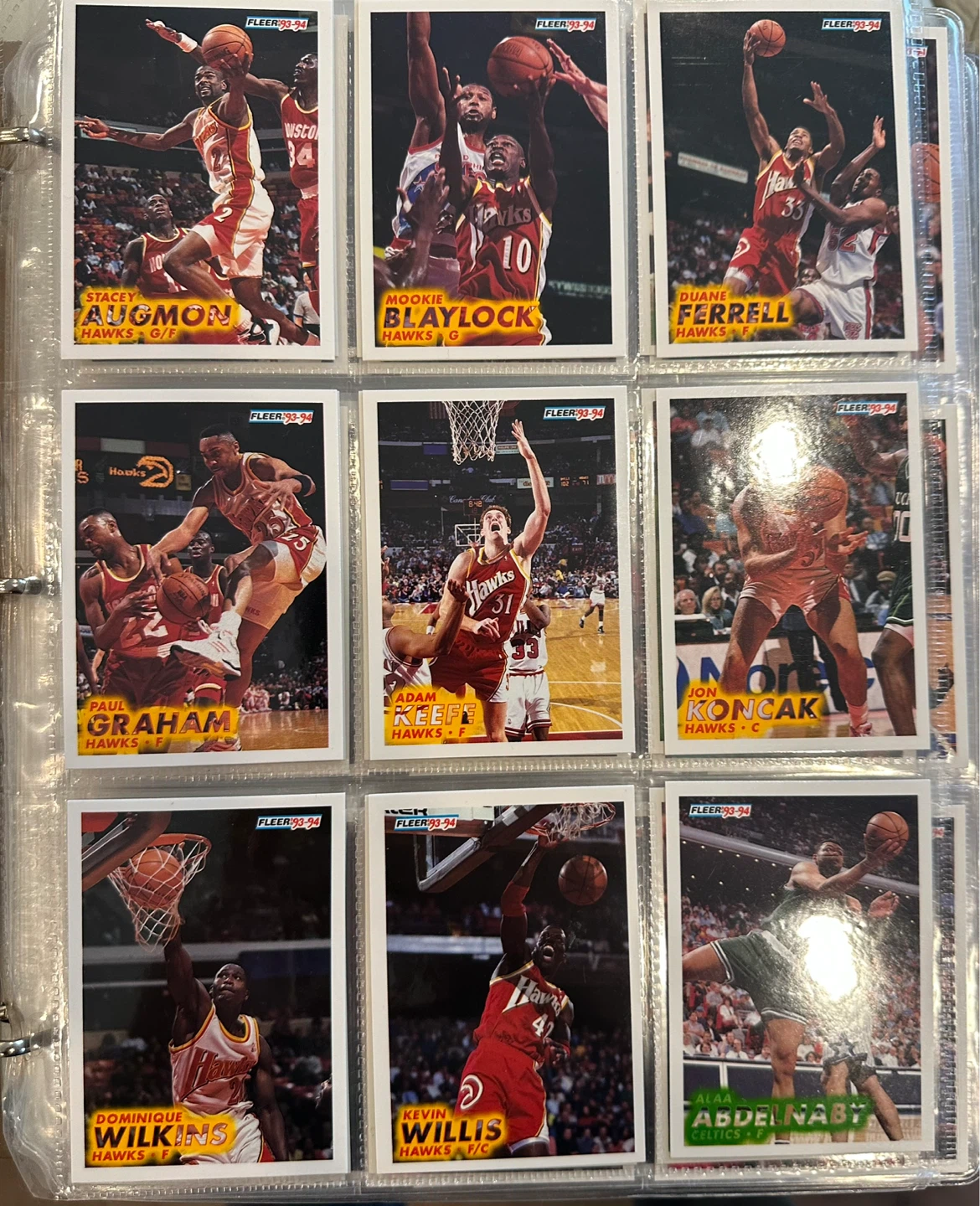 1993-94 Fleer Basketball Series 1 Complete Set. (2 Jordan Cards)