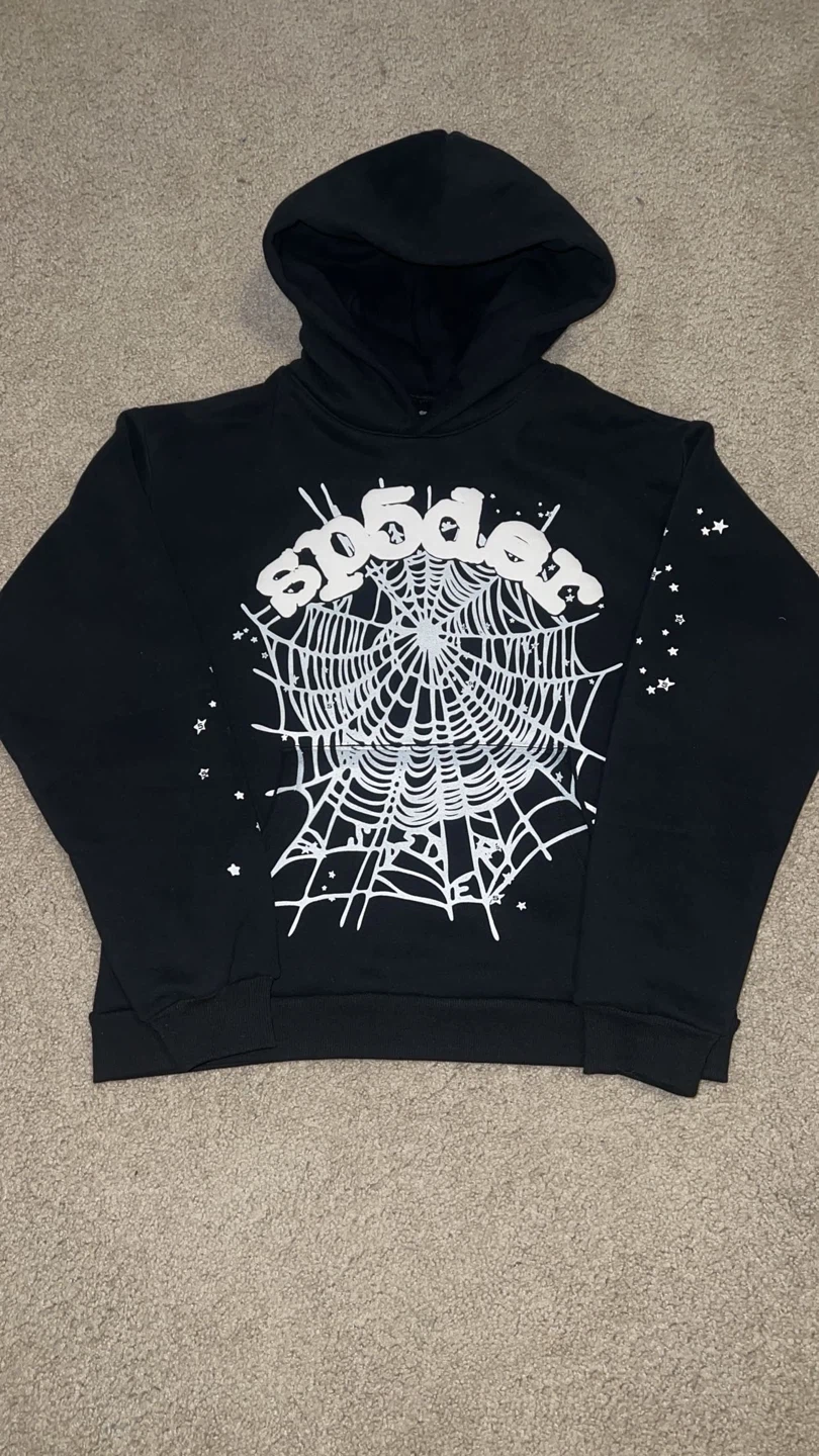 SP5DER OG Web Hoodie Black Size M - photo 2