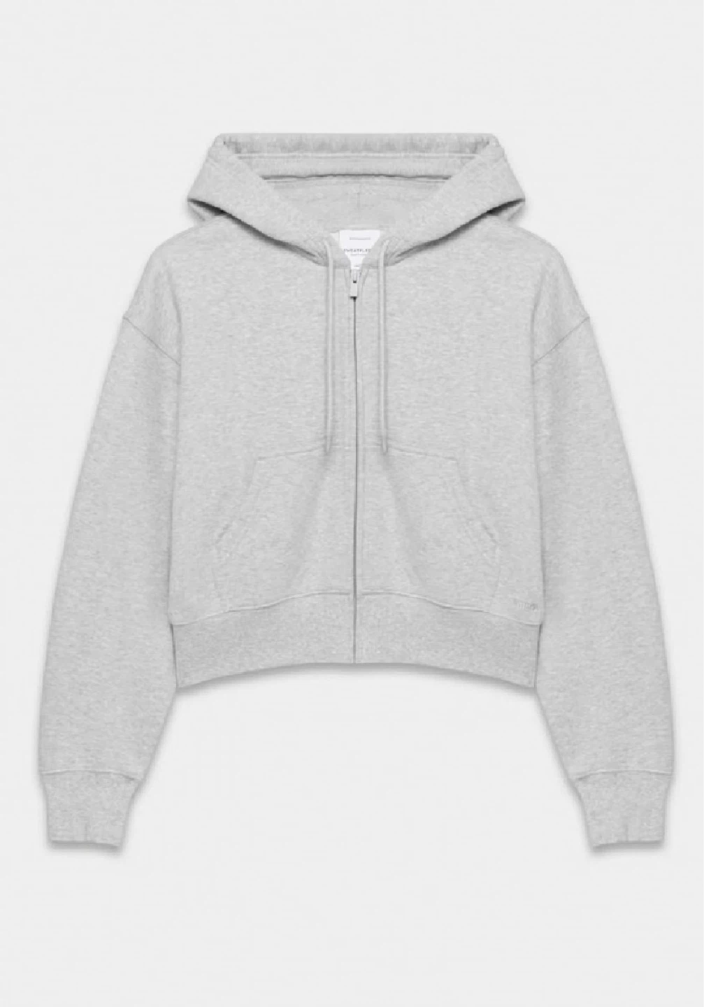 Women’s Cozy Sweatfleece Boyfriend Boxy Zip Hoodie (size:XL)