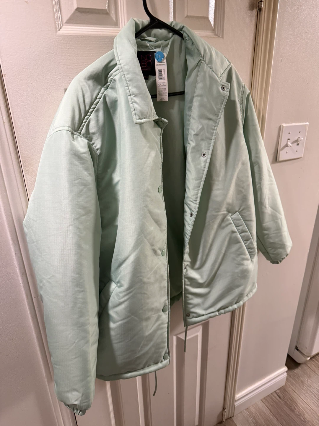 New No Boundaries Coaches Jacket - M/M - Light Mint Green - photo 2