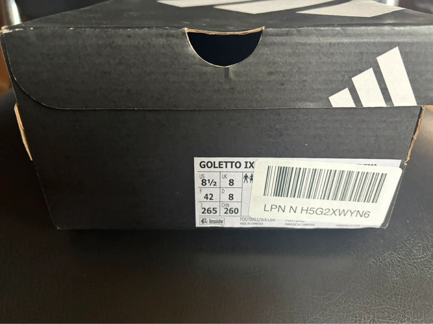 Adidas Goletto IX Football Cleats - photo 4