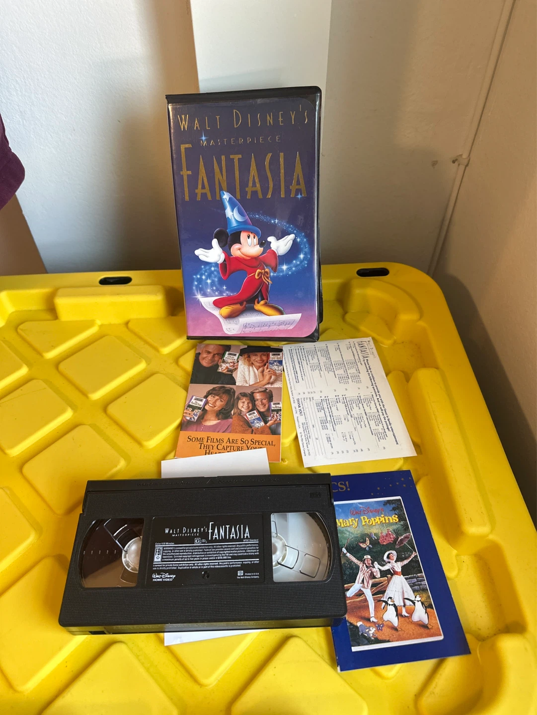 Walt Disney's Fantasia VHS Tape