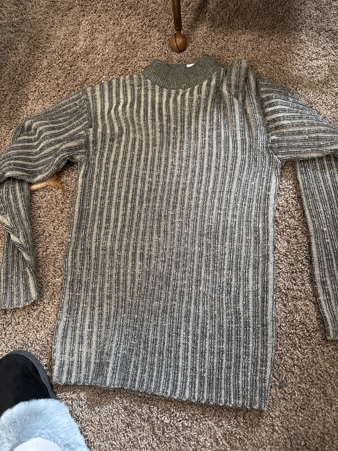 Striped Knit Sweater