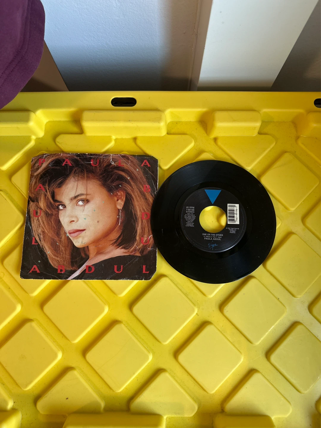 Paula Abdul "One or the Other" 7" Vinyl Single