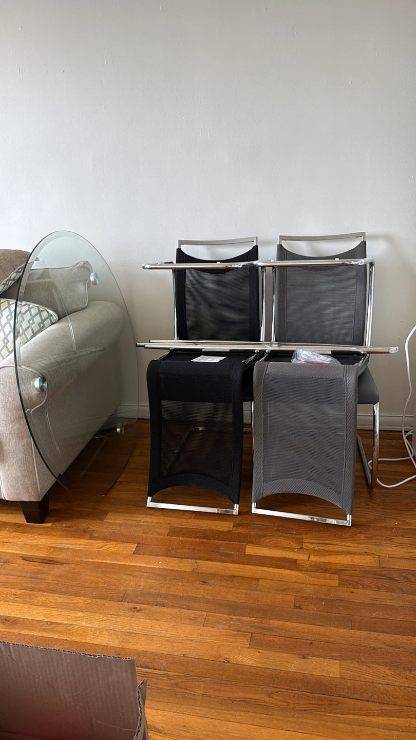 Nico 5-pc. Glass Dining Set