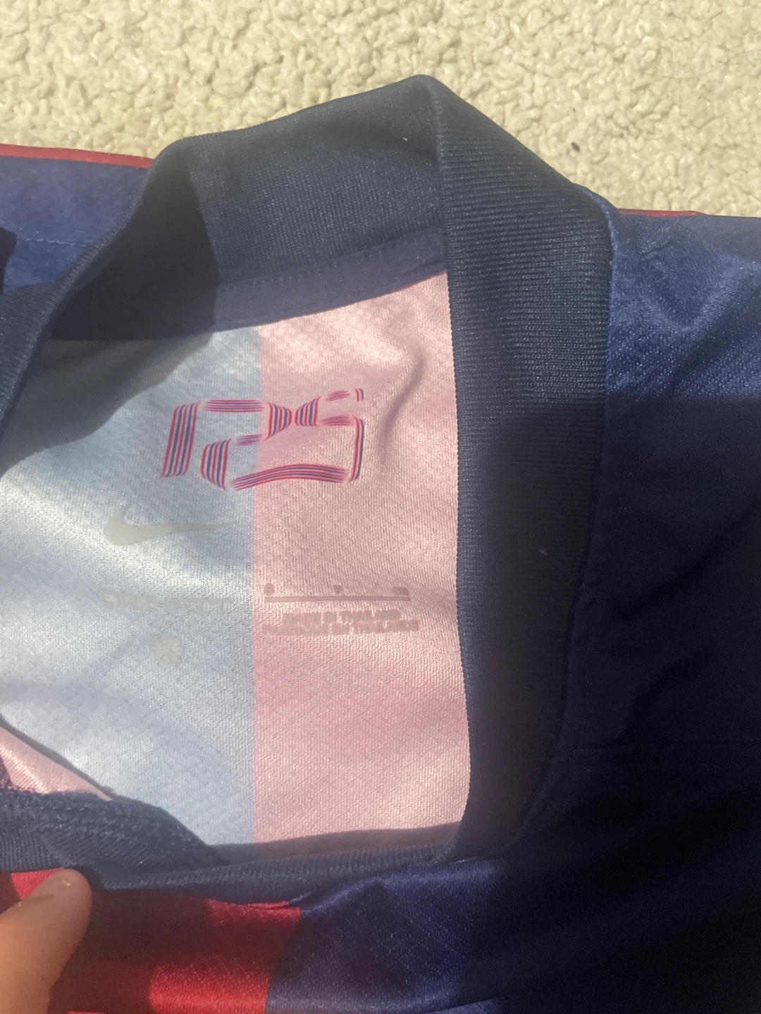 Nike FC Barcelona 2023-24 Home Jersey Lamine Yamal #19 - photo 4