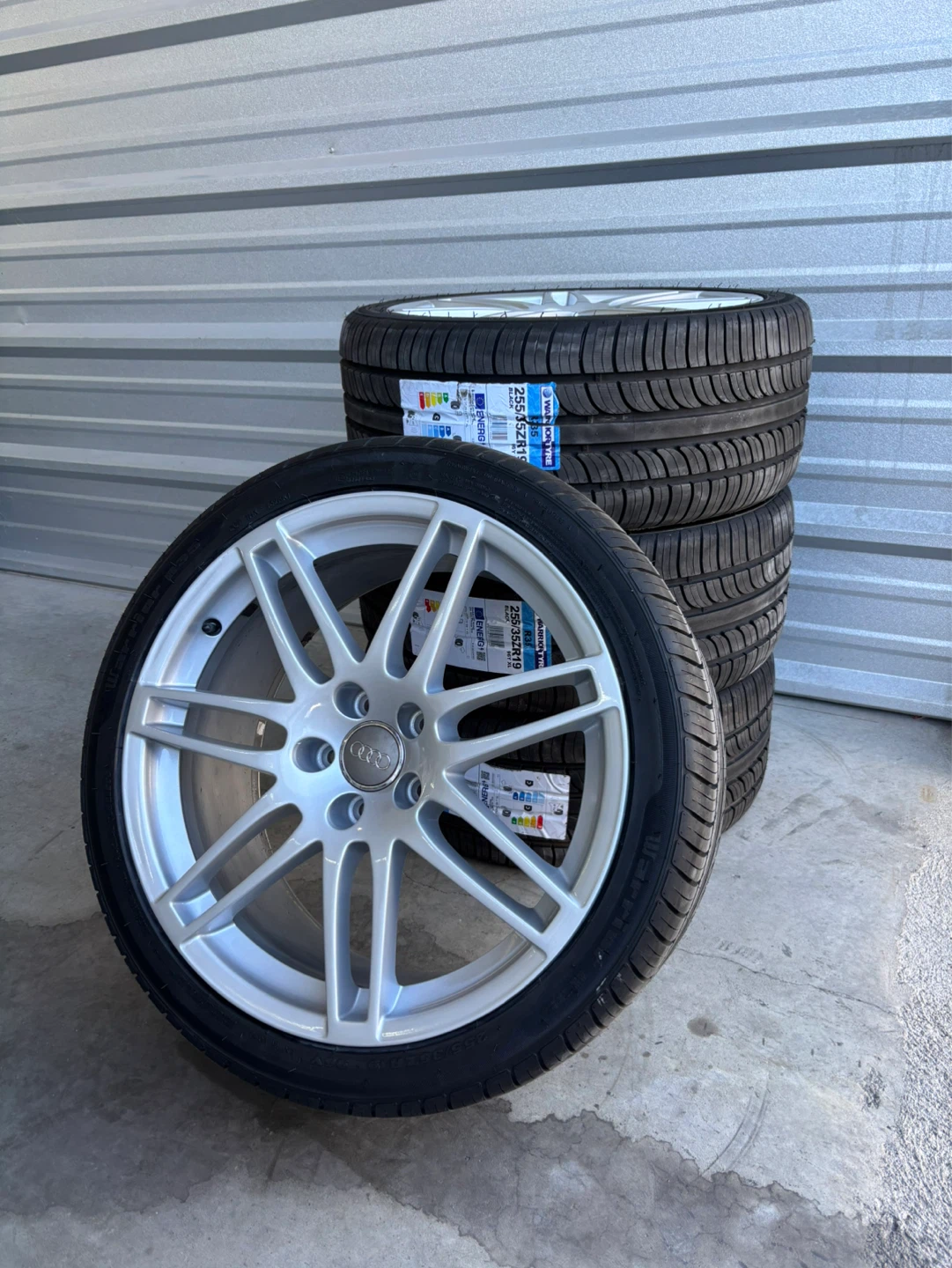OEM Audi S-line wheels | summer tire package | 19 inch