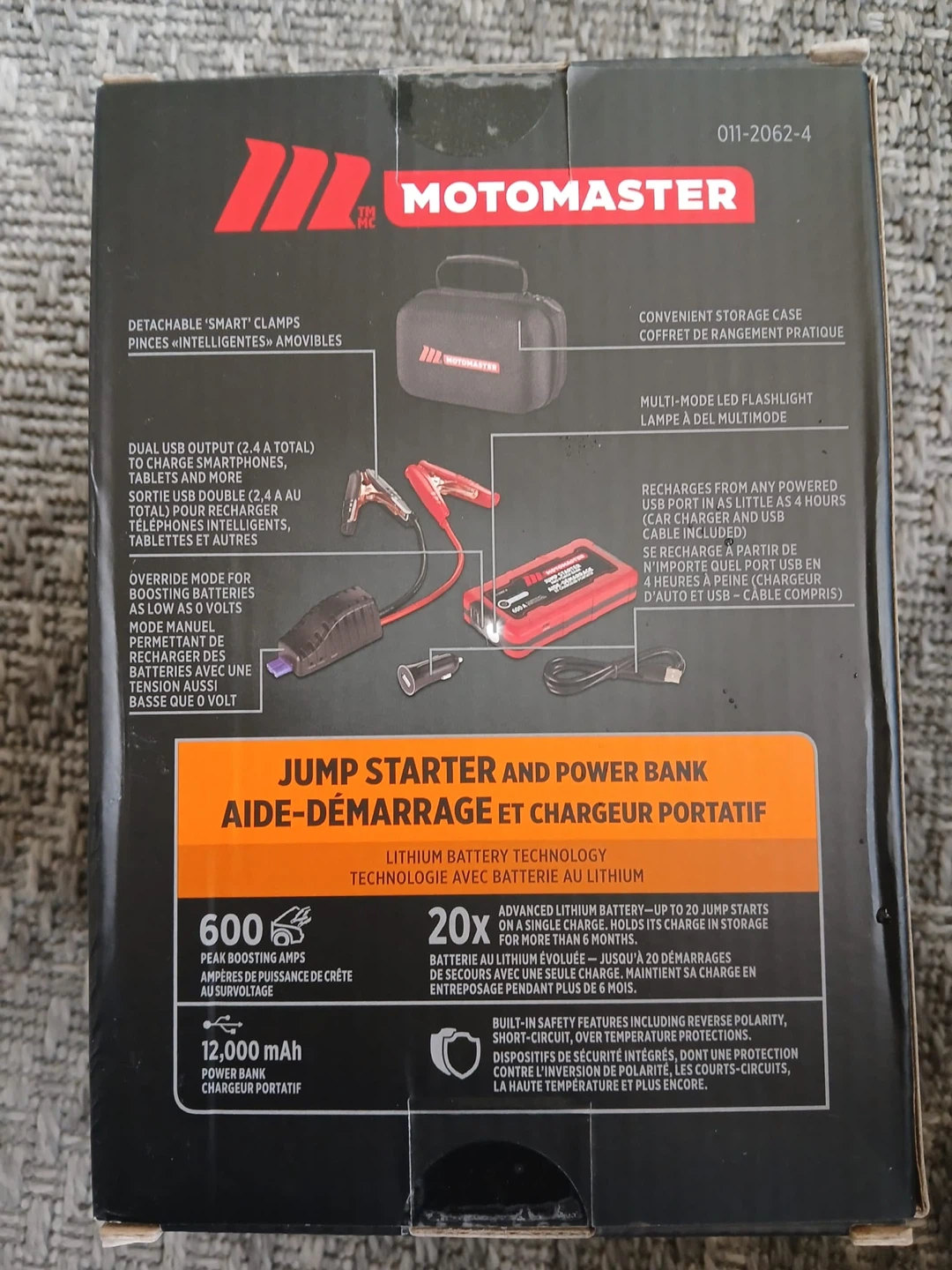 MotoMaster Jump Start & Power Bank - photo 3