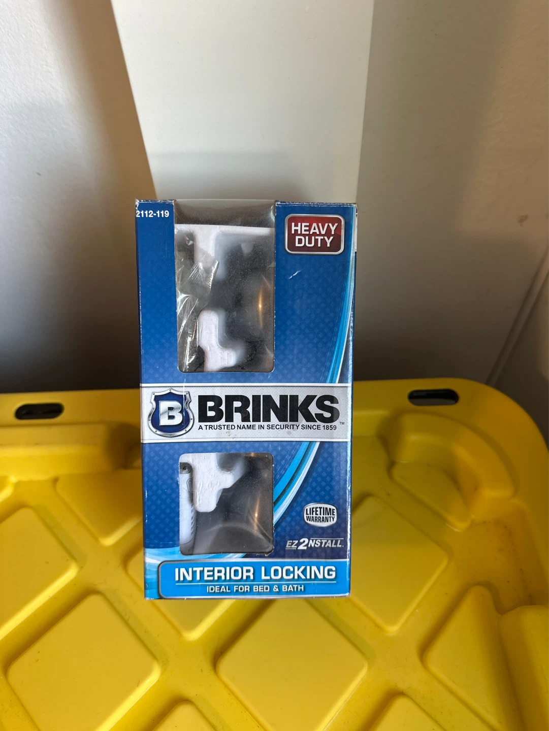Brinks Interior Locking Mechanism