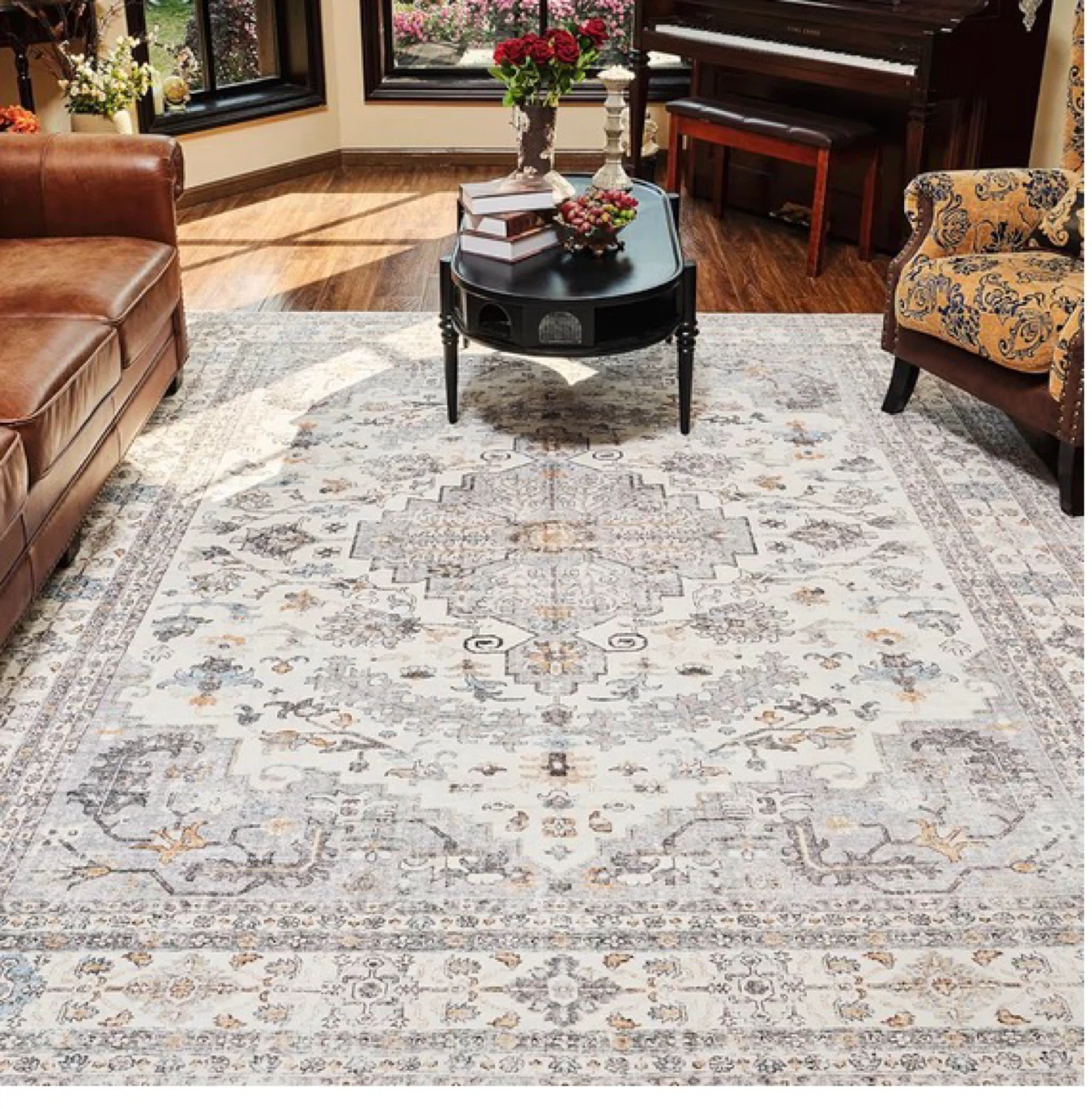 Elegant Area Rug - 8x10 ft