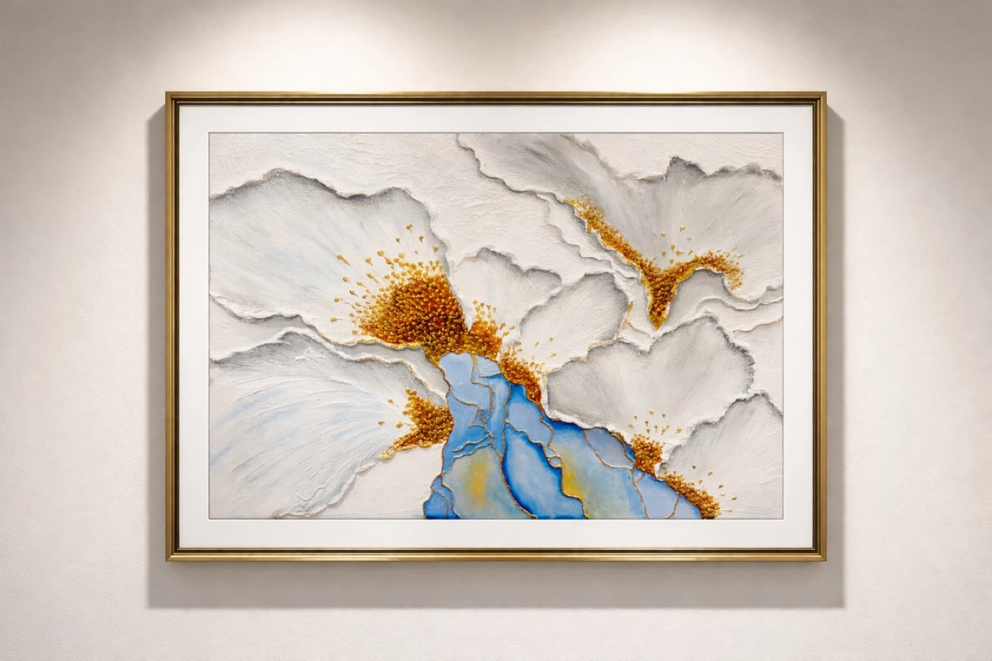 Floral Textured Painting