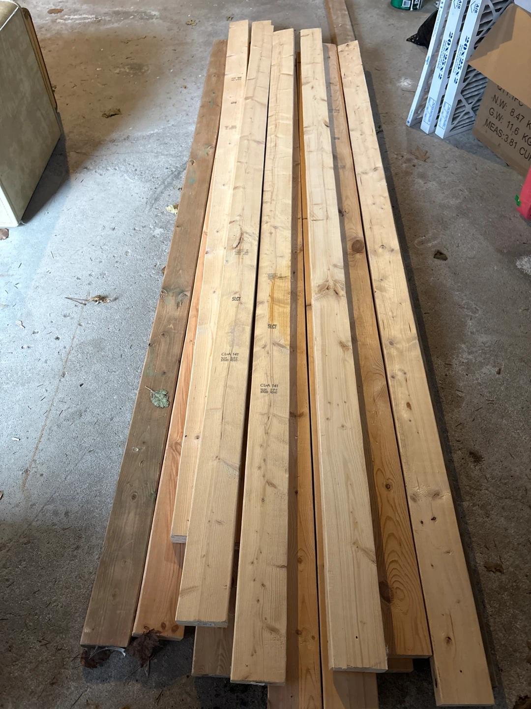 Lumber Boards for Construction or DIY Projects